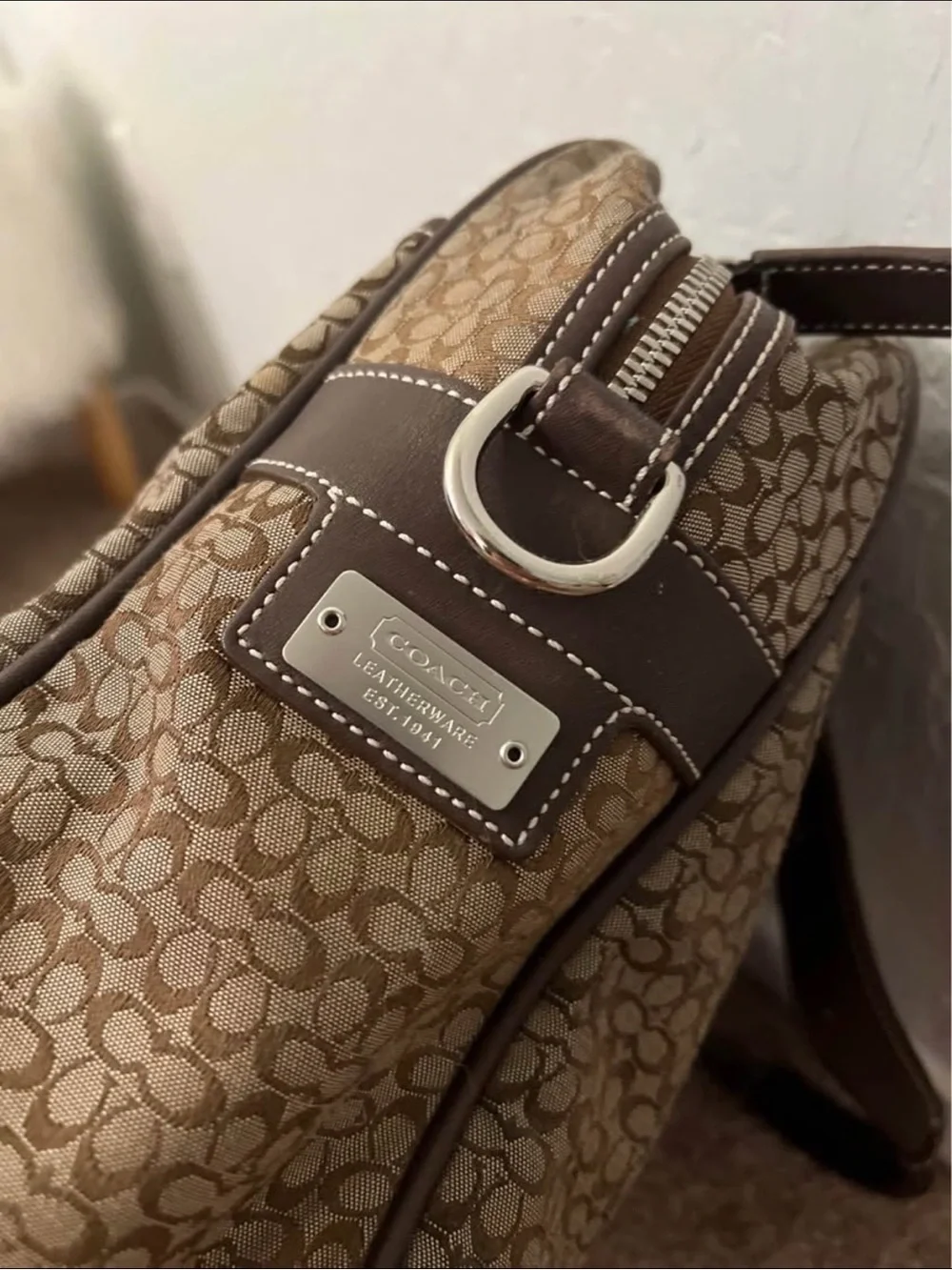 Coach Signature Hudson work/ computer bag 💼